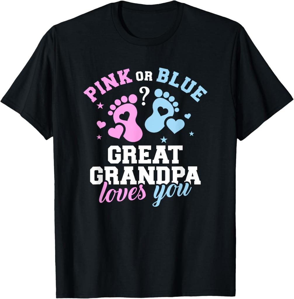 Gender reveal great grandpa T-Shirt