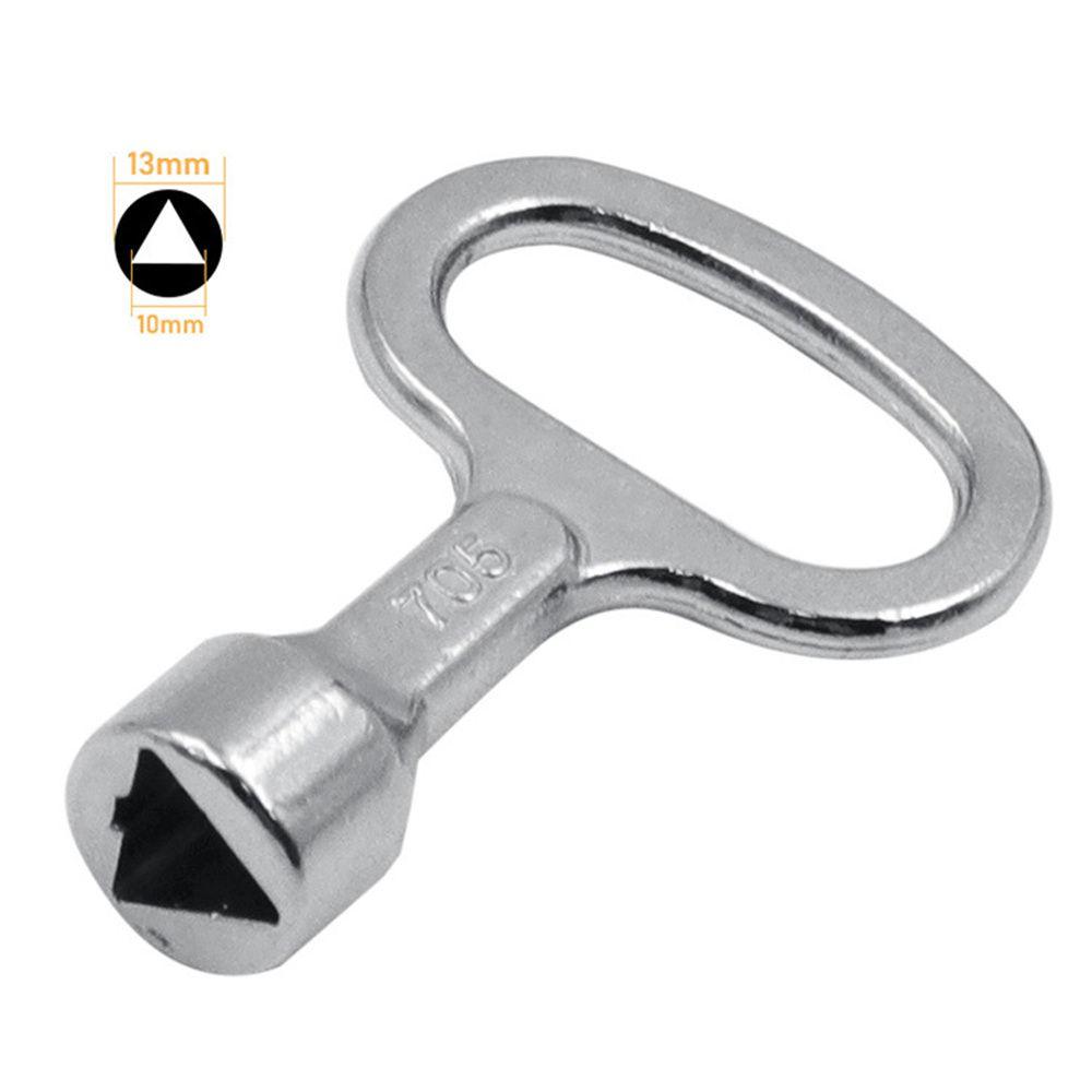 Trains Utility Key For Electric Cabinets Elevator Door Lock wrench Plumber Triangle Key Valve key
