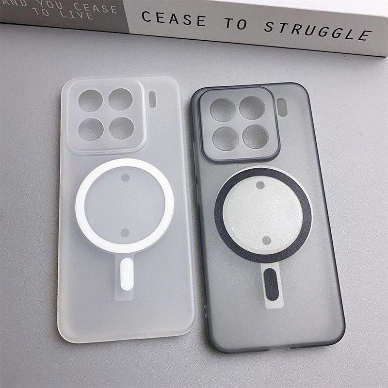 Чехол для Xiaomi Mi 15T Pro, мягкий ТПУ, MagSafe, беспроводная зарядка, защитная задняя крышка, чехол-оболочка для телефона Xiaomi Mi 15T 15 Pro