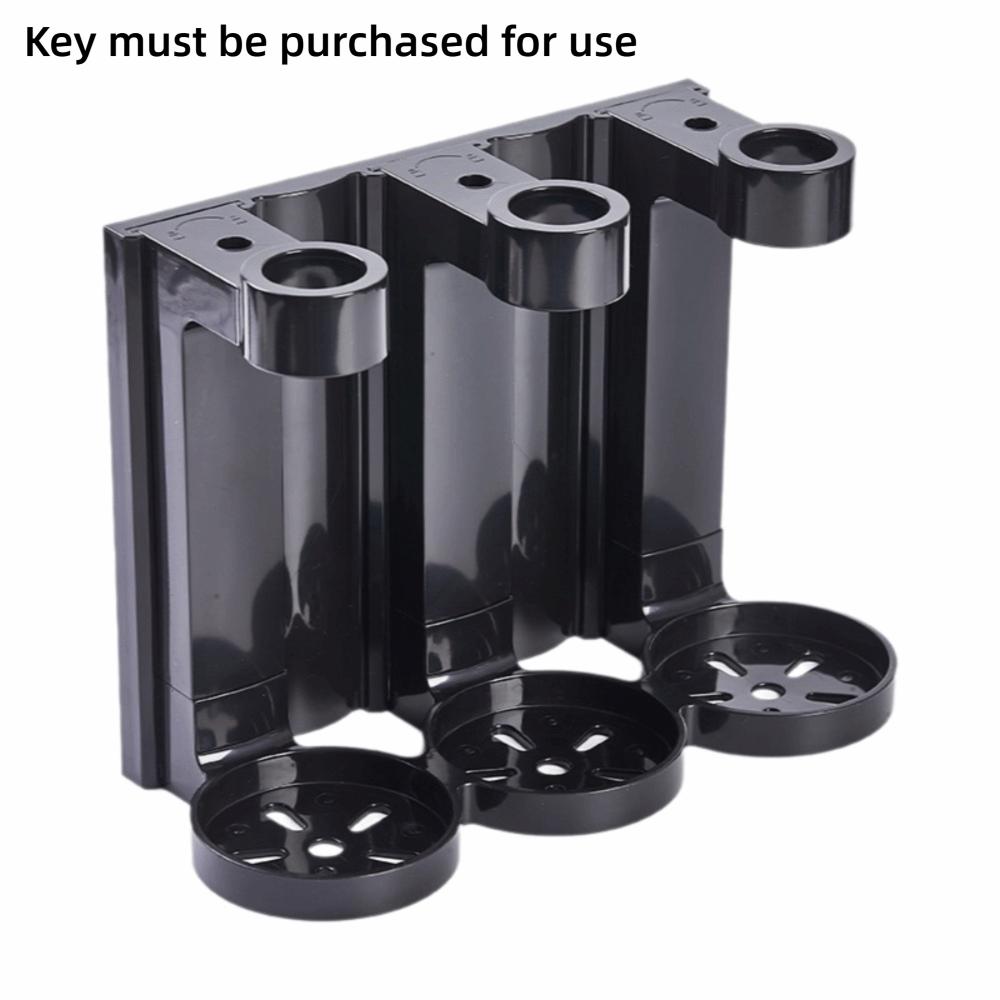Easy Installation Bathroom Dispenser Rack 1/2/3 Head Bathroom Soap Holder Tile Surface