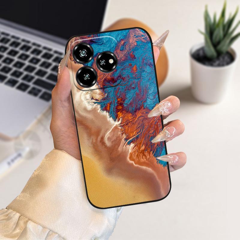 For ZTE Blade V60 4G Case Axon 60 Z2356 Shockproof Silicone TPU Phone Cover For Nubia V60 4G Coque V 60 Soft Protective Fundas