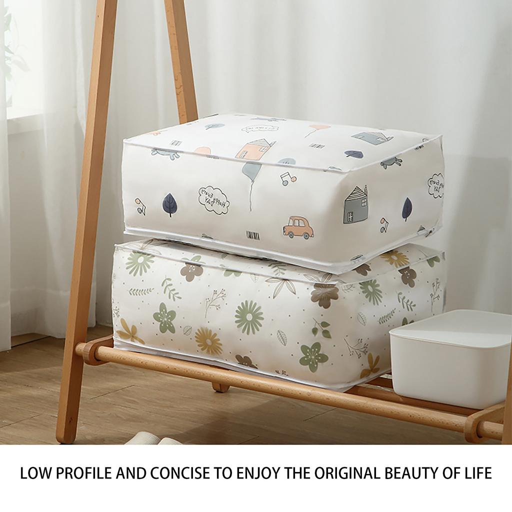 Home Dust-proof Storage Bag Foldable Large Capacity Clothes Quilt Storage Bag Moisture