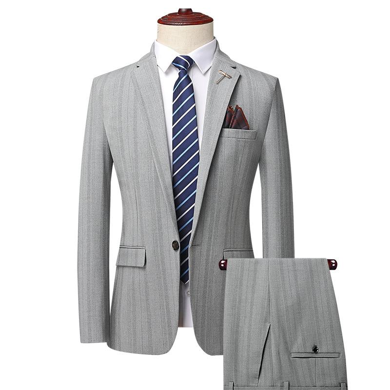 Двухсекционный костюм-чехол в западнокорейском стиле, облегающее повседневное свадебное платье