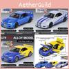 Car Model Alloy Gtr34 Toy With Acousto Optic And Inertia Design Control