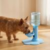 Non-Slip Automatic Cat Water Dispenser Adjustable Height Pet Water Bowl  Daily Drinking