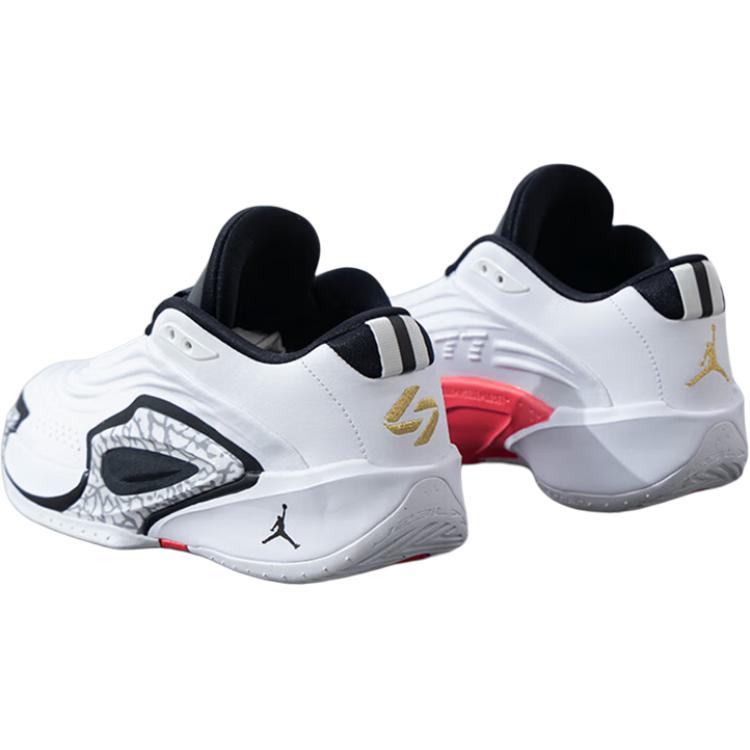 Air Jordan Luka 3 GS Motorsport Kids Sneakers White Black Red-Orbit FQ8185-170