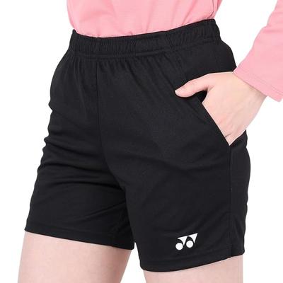 [Yonex] Женские вязаные шорты 25068 Черные (007) L