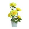 Beautiful Imitation Flower Pot Decorative Faux Silk Flower Home Decor KTY