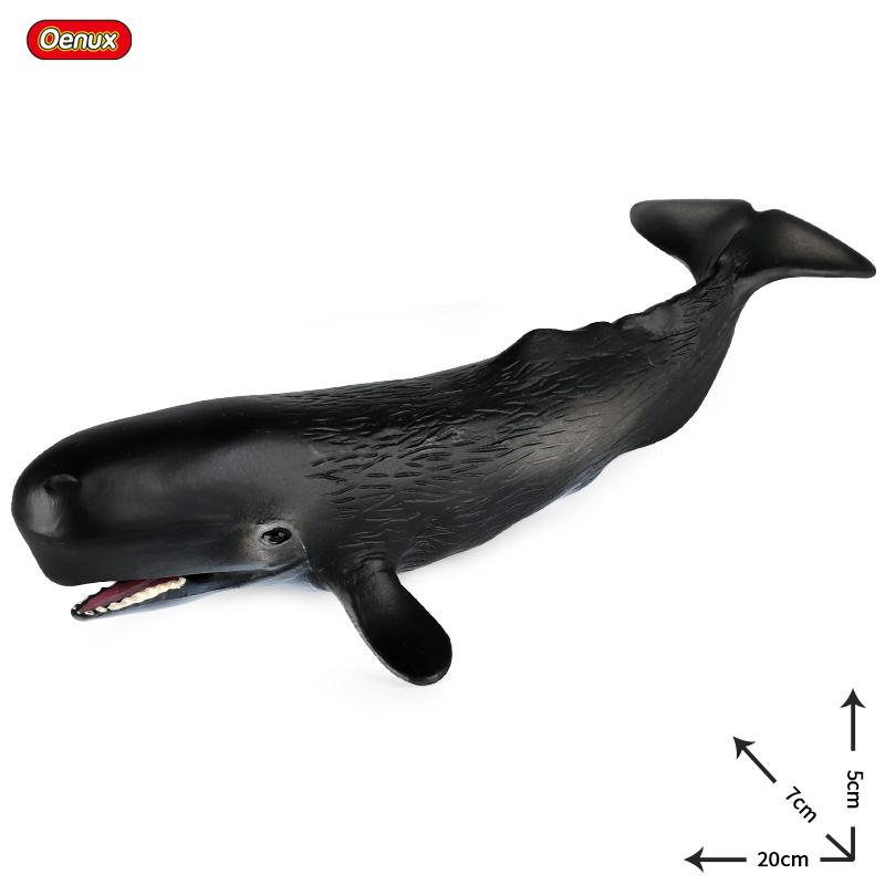 Oenux Фигурки морских животных, фигурки морской жизни, акула, кит, мегалодон, модель, фигурки из ПВХ, украшение для дома, познавательная игрушка для детей