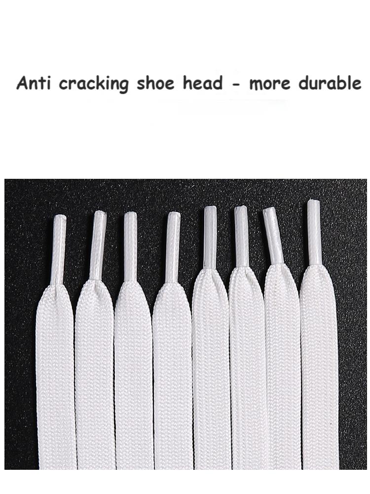 Классические плоские шнурки Белые Черные шнурки для кроссовок Шнурки для обуви 70/90/100/120/140/160 см Высококачественные шнурки