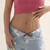 Layered Tassels Belly Chain Body Jewelry Women Trendy Sexy Summer Beach Waist Chain Belt 2026 Fashion Belly Dance Accessories