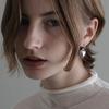 СЕРЬГИ-ПОДВЕСКИ В ФОРМЕ КАПЛИ С СЕРДЕЧКОМ