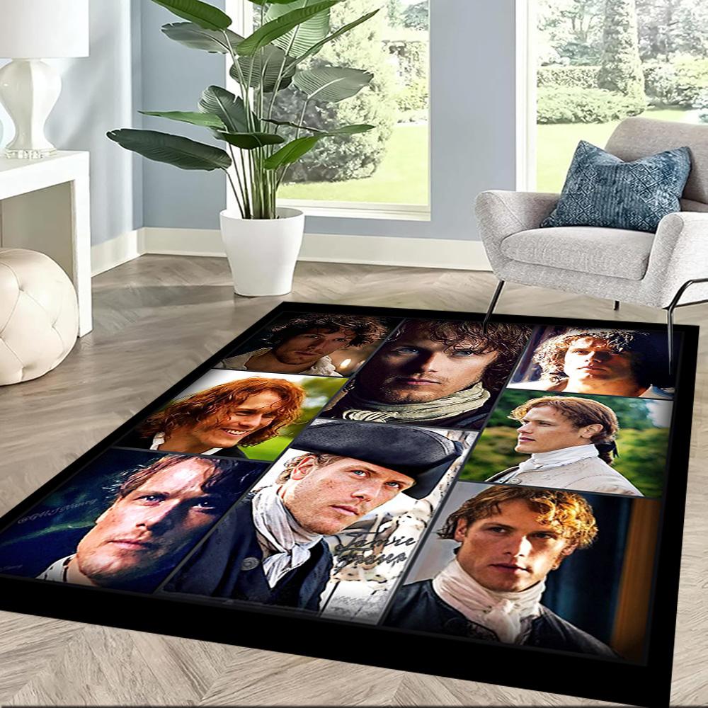 Outlander: Jamie Fraser's Journey Square rugs are a great choice for living rooms, bedrooms, home décor, and as gifts.