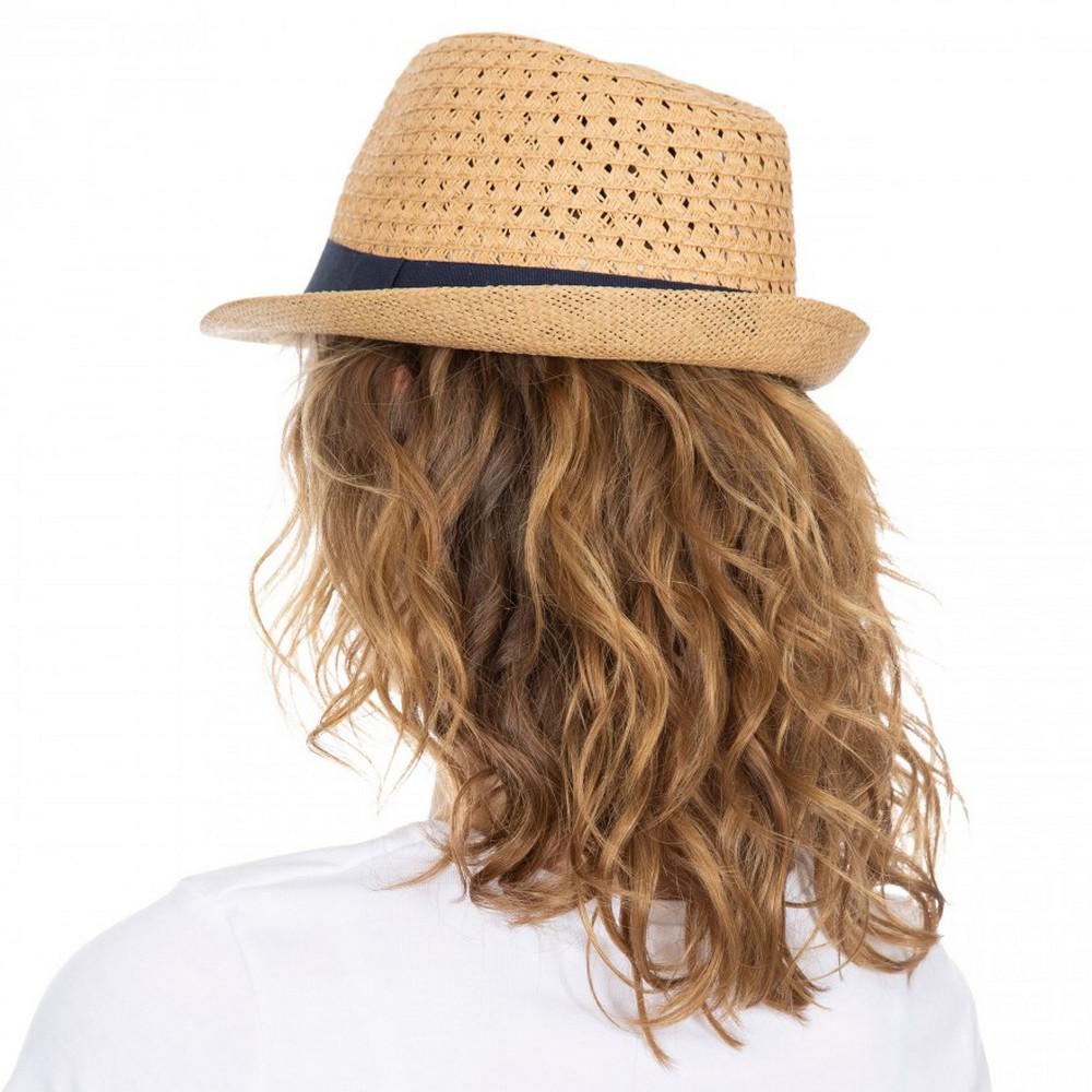 Womens/Ladies Trilby Straw Hat