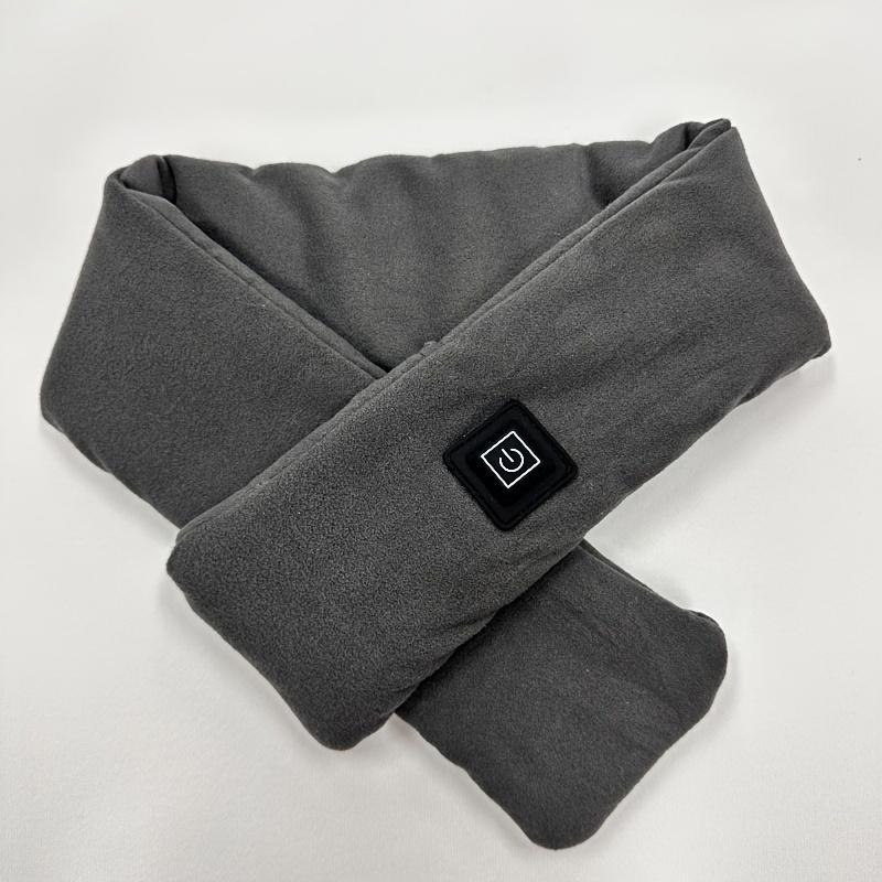 Heating Scarf Men’s Women Winter Warm Heated Scarf 3-stage Electric Heating Scarf for Winter Outdoor Camping Hiking Skiing