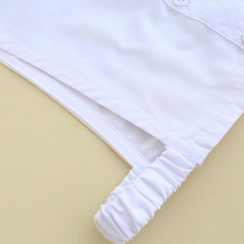 Мужской и женский детский воротник с изображением оленя, хлопковый детский воротник рубашки, однотонный поддельный воротник, маленький размер, поддельный воротник B236