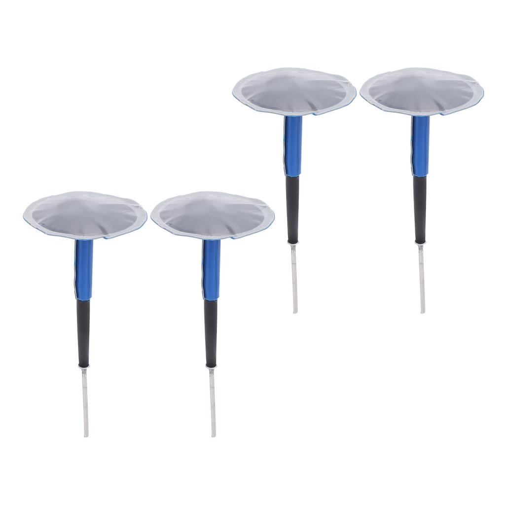 24pcs Tire Patch Plug Rubber Steel Tire Repair Patch Mushroom Plug for Repairing Cycle Car