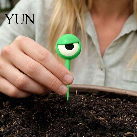 Unique Garden Ornaments for Pots 3D Printed Funny Eye Plant Stakes, Cartoon Stake, Whimsical Indoor Accessories Potted Decor, Novelty Flower