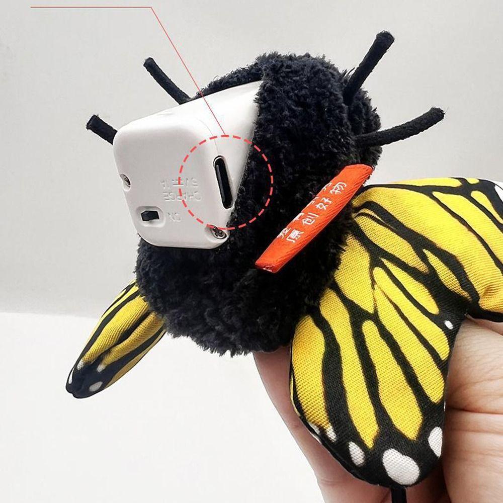 Rechargeable Automatic Cat Teaser Toy Hanging Elastic String Feline Toy Living Room