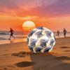 1pc Elephant Flowers Theme Soccer Ball Football, Size 5, Lightweight PVC, Outdoor Training Soccer Ball,Gift c6529