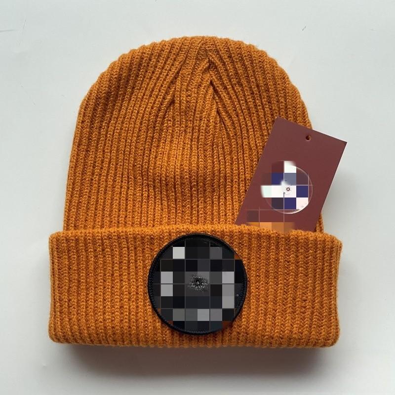 Knitted Winter Hat Outdoor Windproof Cold Proof Fashion Solid Color Warm Hat