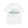 Футболки с графическим принтом Deftones Летняя мода Уличная одежда Смешные повседневные топы для женщин Унисекс Большие футболки с коротким рукавом и круглым вырезом