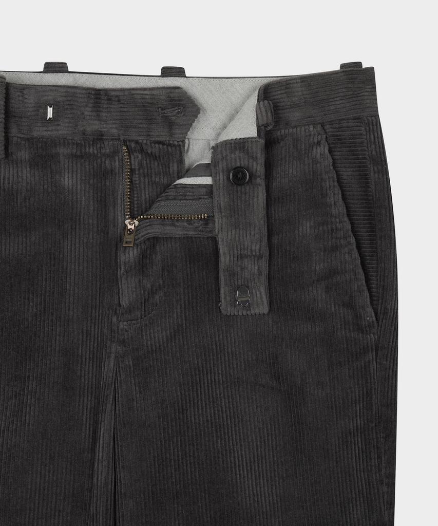 Брюки из вельвета BROOKS BROTHERS Slim Fit 8W (черный) (Bbpcmnf402)