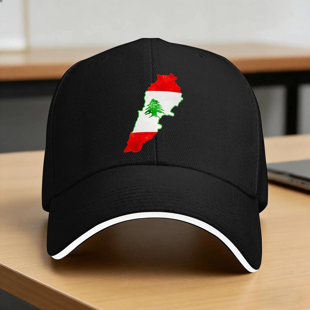 Lebanon In Arabic Baseball Cap Yk Cool Trucker Hat Summer Unisex Women Outdoor Gym Baseball Caps