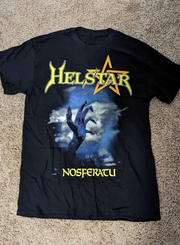 Helstar Nosferatu Album Tee Shirt Black Unisex S5XL UU177 Unisex T-Shirt