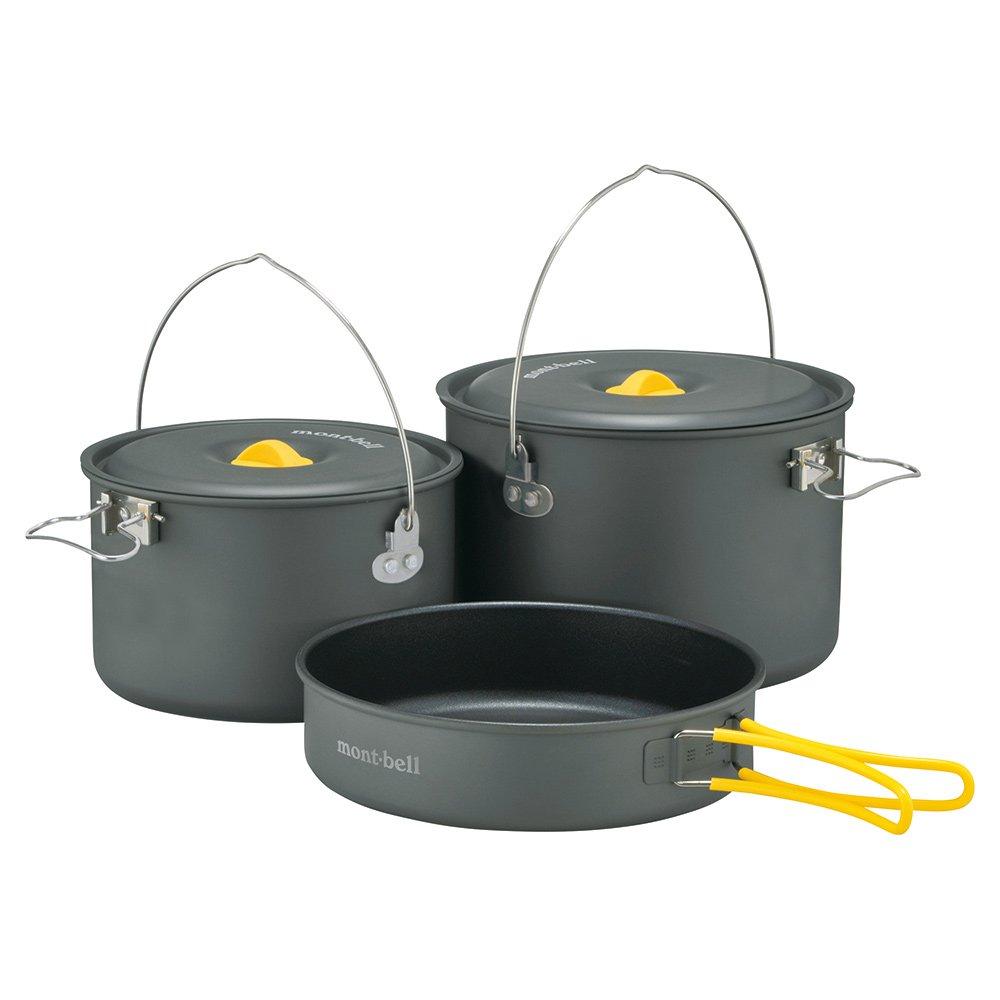 Набор кастрюль для кемпинга Alpine Cooker Pan Set 1124692 Mont-bell 18+20