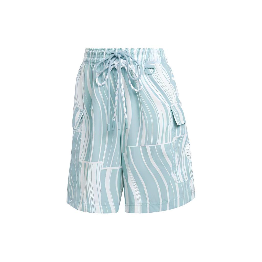 adidas Шорты для хайкинга Stella McCartney TrueNature Бело-синие HT1120