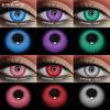 Colorful Contact Lenses for Halloween Anime Accessories Lenses Cosplay Eye Lenses Yearly 2pcs/pair