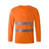 Reflective Safety T-Shirt 360 Degree Reflective Zones High Visibility Quick Dry Long Sleeves