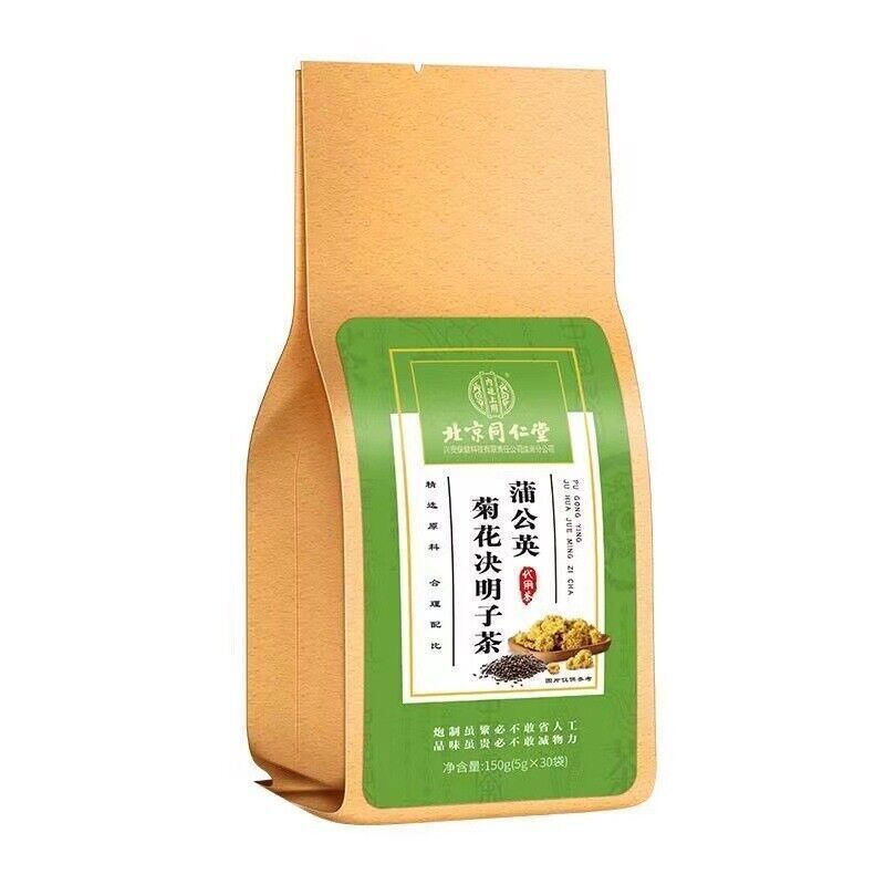 Чай с хризантемой и кассией Tongrentang Dandelion Chrysanthemum Cassia Tea 150г