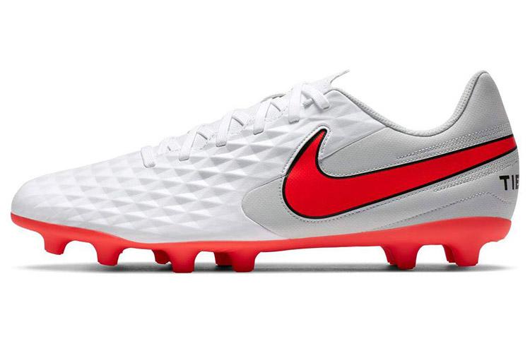 Nike Tiempo Legend 8 Club FG MG 'White Flash Crimson' AT6107-163