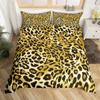 Leopard Print Bedding Set Animal Skin Duvet Cover For Kids Teens Adult Quilt Cover Polyester Comforter Cover With Pillowcase