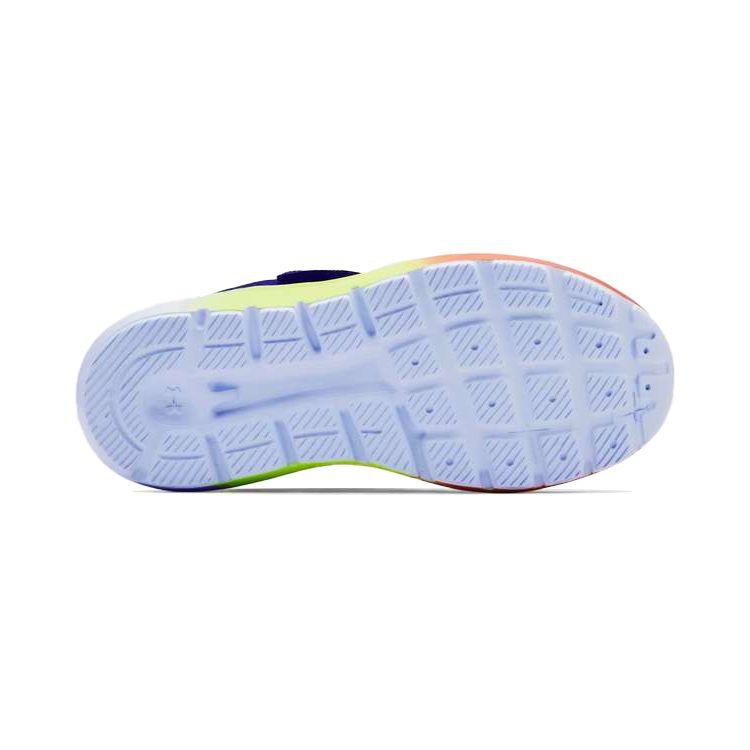 Under Armour Surge 2 Comfortable Versatile Shock Absorbing Durable Low Top Running Shoes Kids Sneakers Blue 3024103-500