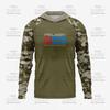 Mens Quick-Dry UV Protection Hooded Fishing Shirt Outdoor Sea Angling Lightweight Breathable Milk Silk Performance Top