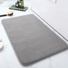 Coral Fleece Engraving Bathroom Mat Bath Non-slip Carpets In Wash Basin Bathtub Side Floor Rug Shower Room Doormat Memory Foam 3D Pad