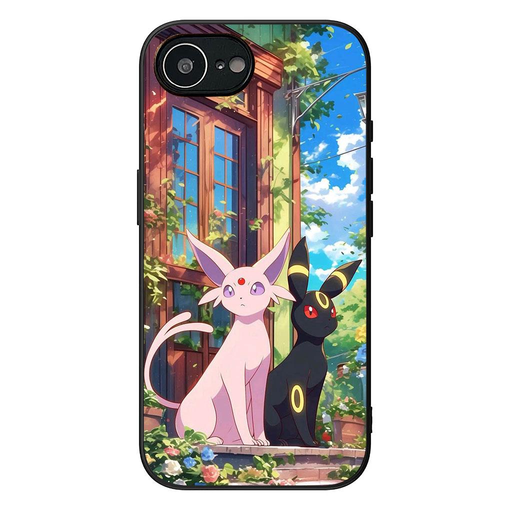 Чехол для Samsung Galaxy S22 S21 S20 FE Ultra Plus A35 A36 A55 A37 A33 A34 A57 Чехол для телефона Espeon P-Pokemons Umbreon P-Pikachus