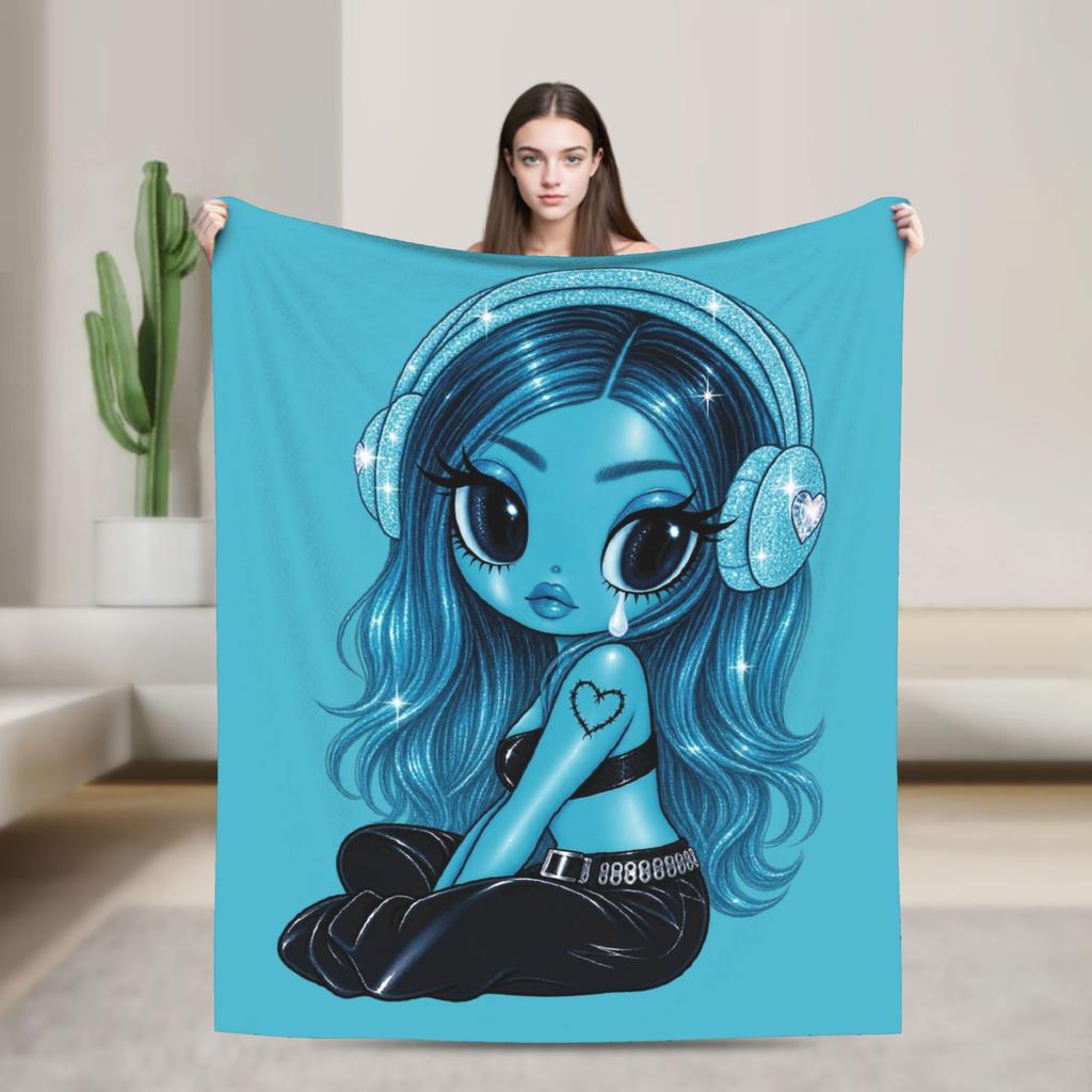 K- Karoled G NMADST Новый Альбом Плед Супер Мягкий Уютный Плед для Кровати 50x60 Дюймов Различные Размеры Плюшевое Тонкое Одеяло