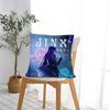 Personalized Picture Text Home Decorative Pillows Household Gifts 45X45Cm Game Jinx Cool Girl