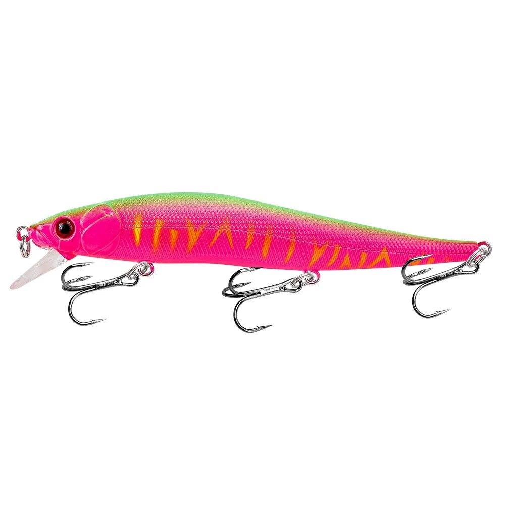 1 шт., рыболовная приманка, 115 мм, воблеры Minnow Crankbait, 3D глаза, искусственная приманка для окуня, приманка для щуки и карпа, наживка для плавания, рыбалка Pesca, окунь, аксессуары для плавания