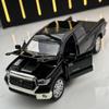1/32 Масштаб Toyota Tundra Пикапы Литые автомобили Модель игрушки, игрушка из цинкового сплава со звуком и светом, откат, подарки на день рождения для детей