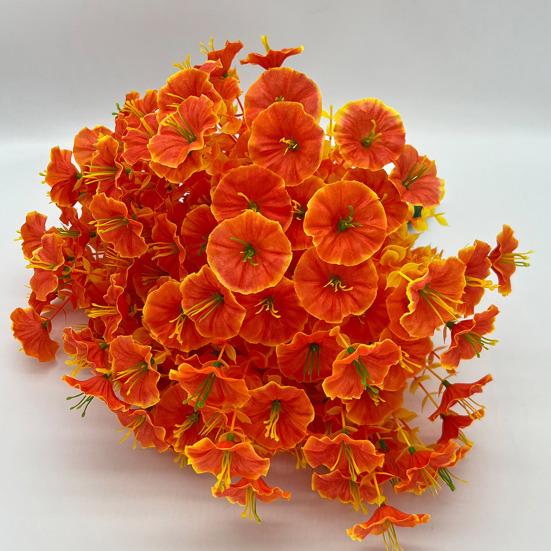 Осенний искусственный фиолетовый цветок с листьями эвкалипта 7 ответвлений искусственный шелковый цветок домашний фестиваль настольное украшение для центра помещения для внутреннего и наружного использования искусственный цветущий декор