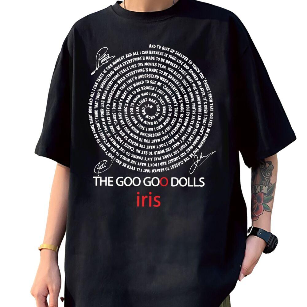 Race The Goo Goo Dolls Iris Music Rare Black All Size Shirt 1P886 Unisex T-Shirt