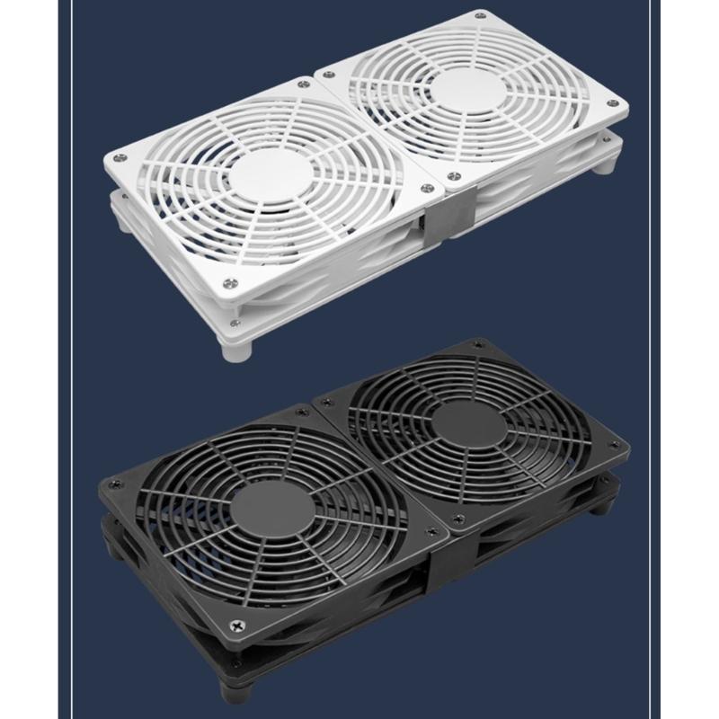 5 В USB Вентилятор для ПК Роутера Охлаждающий Вентилятор 1800 об/мин Скорость Портативный Охлаждающий Вентилятор Замена для Роутера Модема ТВ-приставки Электроники