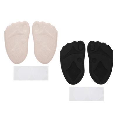 Мягкие подушечки для передней части стопы, дышащие, облегчающие боль, эластичные, амортизирующие вставки для обуви