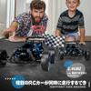 Tecnock RC Car for Kids RC Charging Toy Car RC Car Birthday Gift USB-C Off-Road 2.4Ghz (Blue)