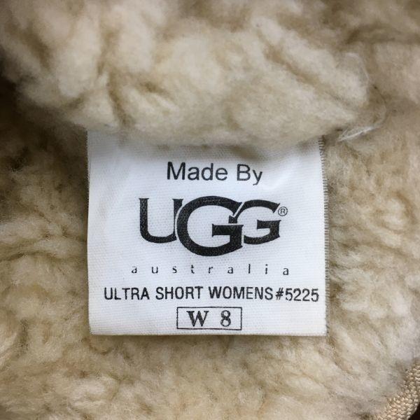 UGG Овчина Мутон Сапоги Верблюжий Коричневый размер W8 25.0(ИСПОЛЬЗОВАЛ)